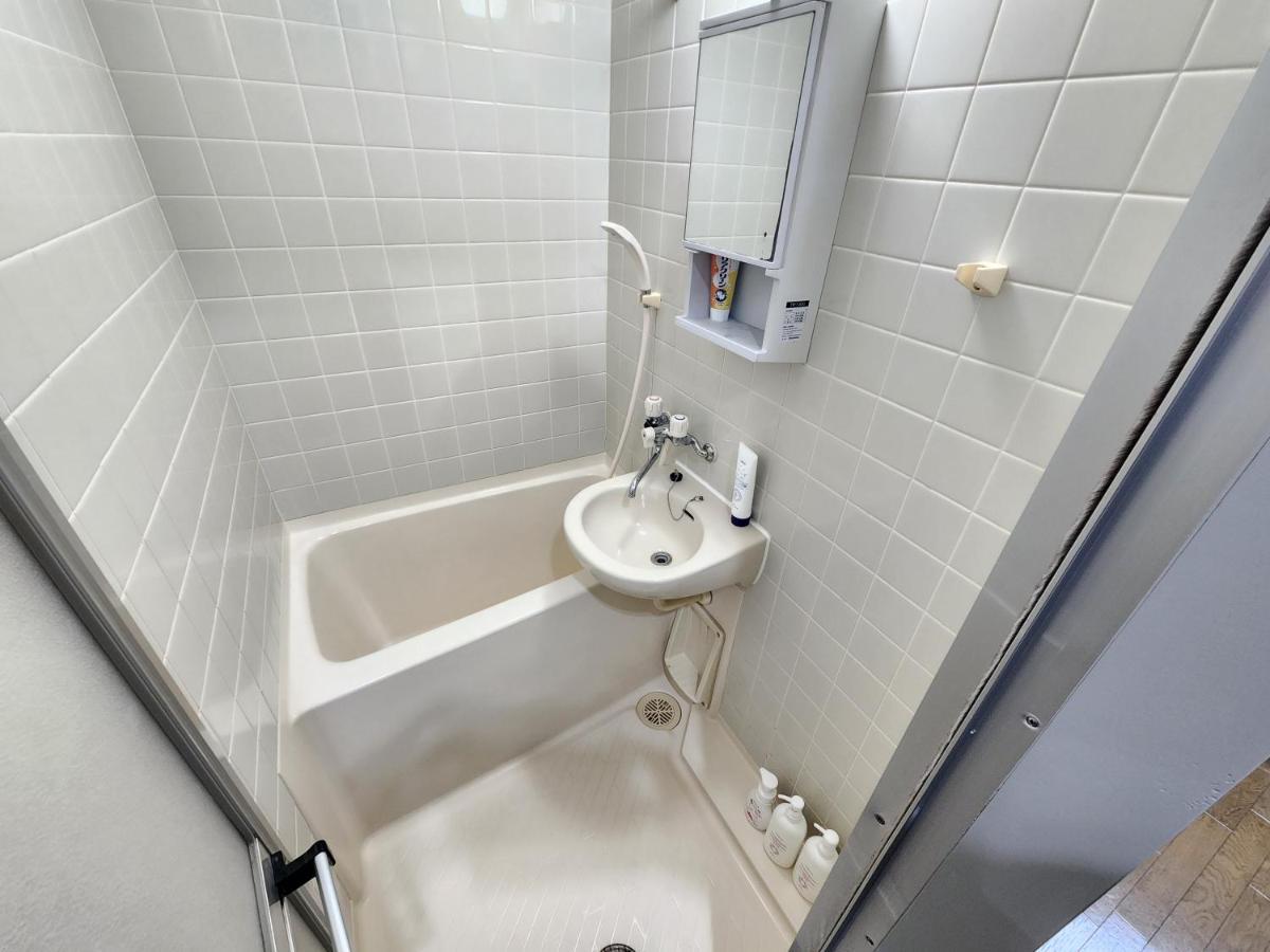 난바역 도보5분 시내중심 Mori Apartment Osaka Bagian luar foto