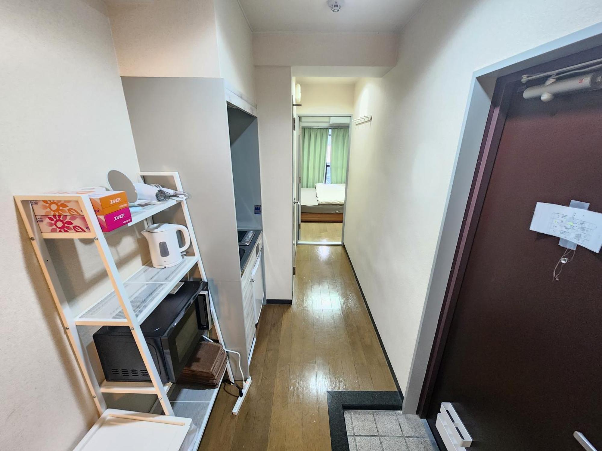 난바역 도보5분 시내중심 Mori Apartment Osaka Bagian luar foto
